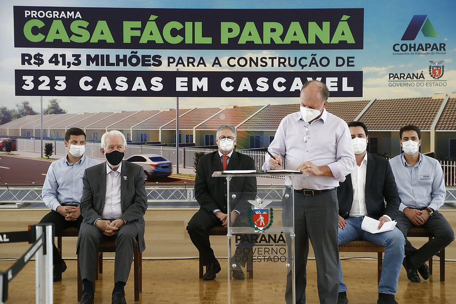 Cascavel vai receber 323 casas populares com investimento de R$ 41,3 milhões