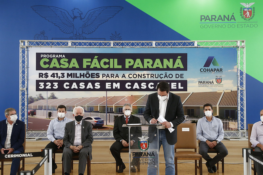 Cascavel vai receber 323 casas populares com investimento de R$ 41,3 milhões