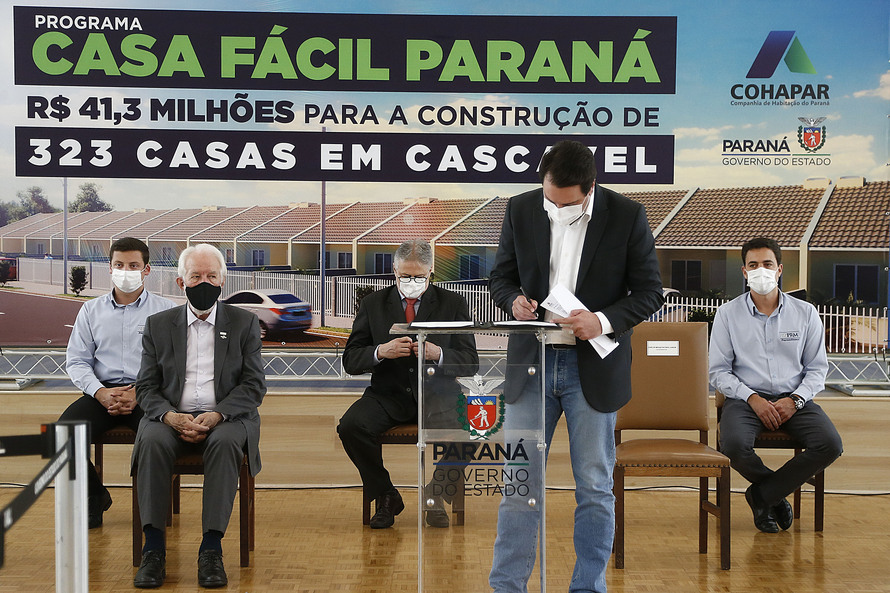 Cascavel vai receber 323 casas populares com investimento de R$ 41,3 milhões