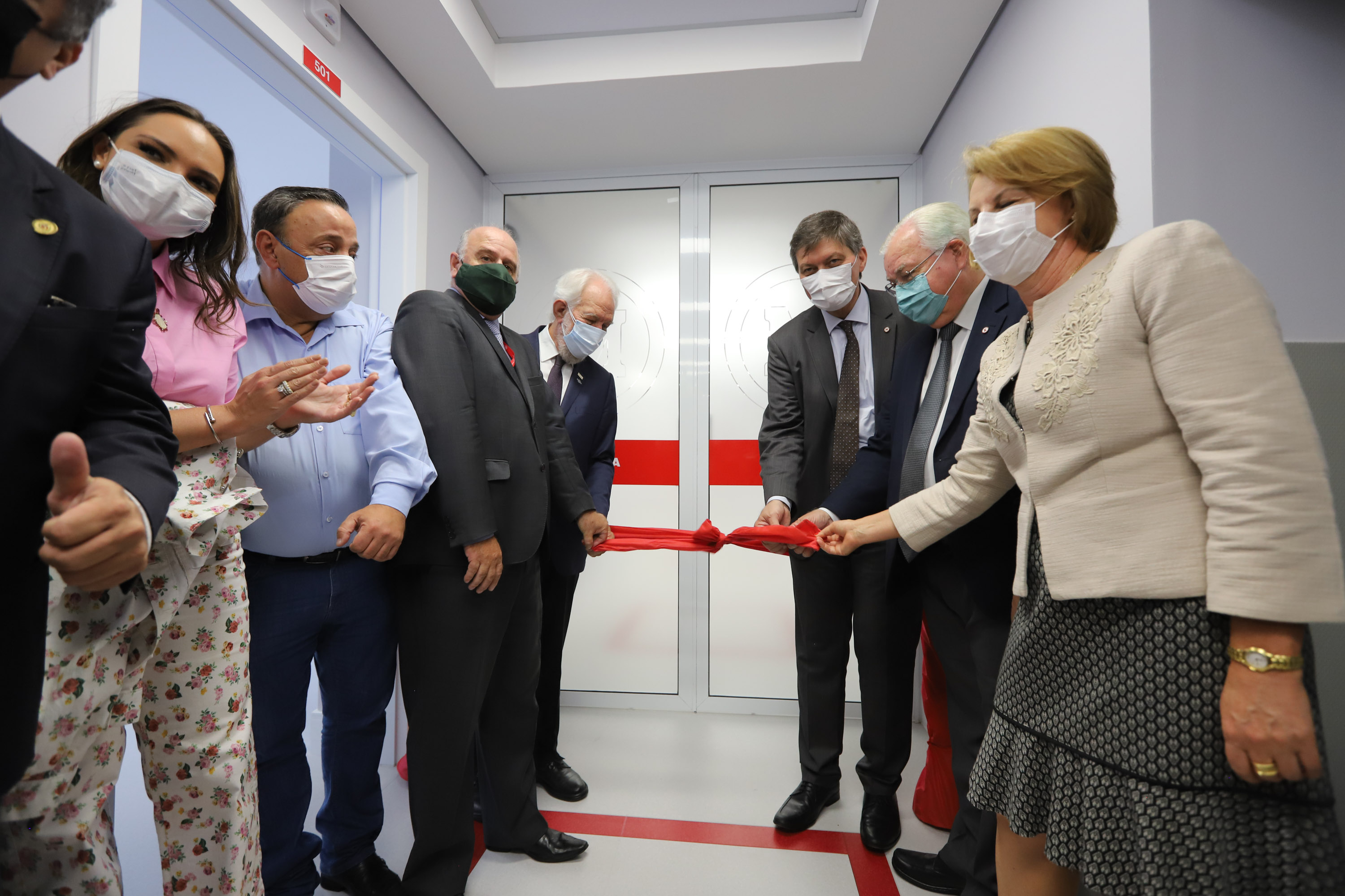 Na inauguração de unidade de queimados, Piana reforça apoio ao Hospital Evangélico  Mackenzie