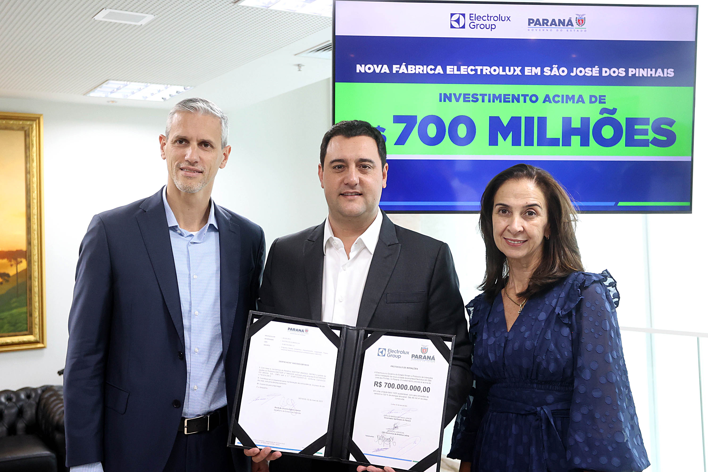 Electrolux investe R$ 700 milhões em fábrica 100% sustentável em São José dos Pinhais