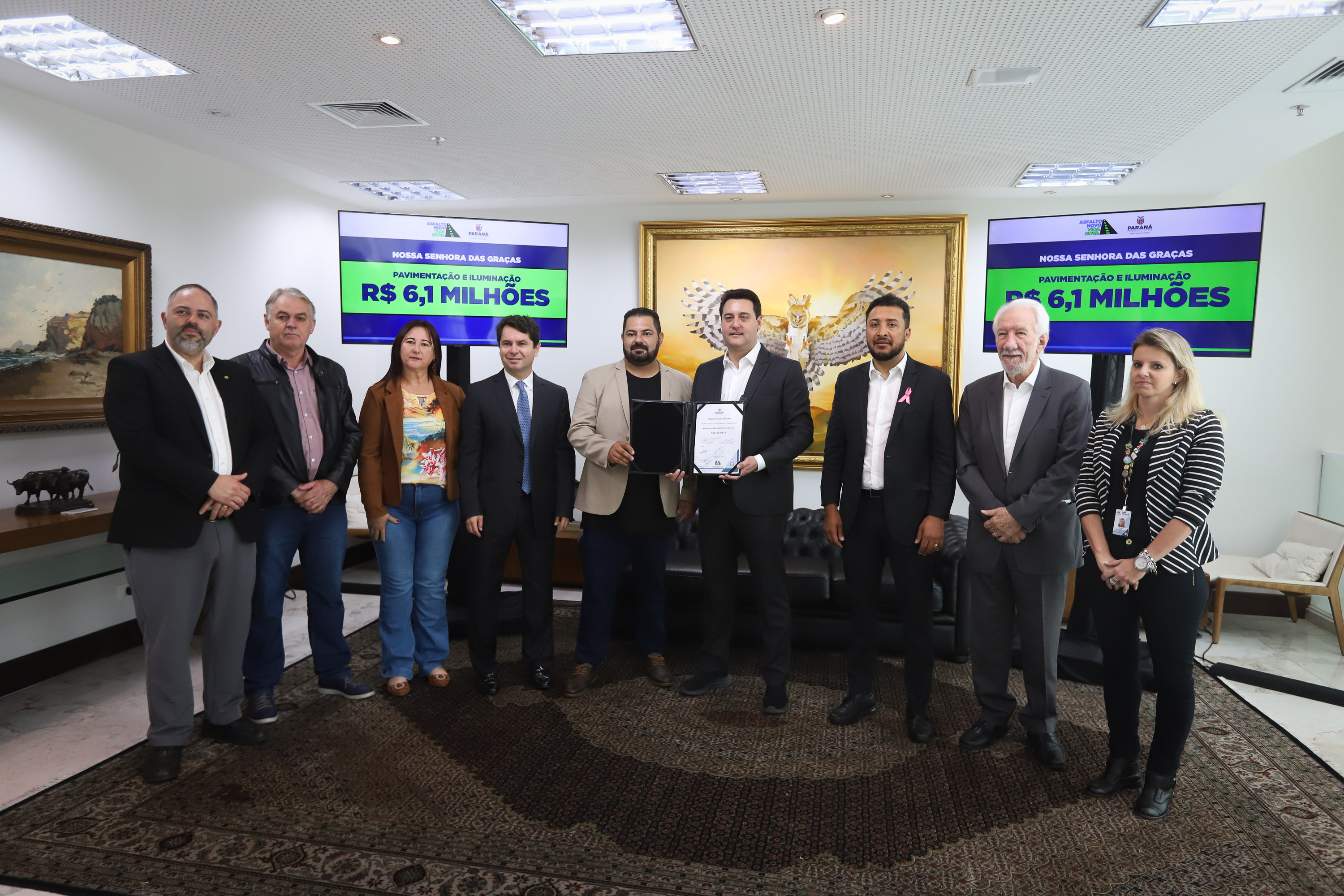 Asfalto Novo, Vida Nova: Estado repassa mais R$ 46,8 milhões para dez municípios