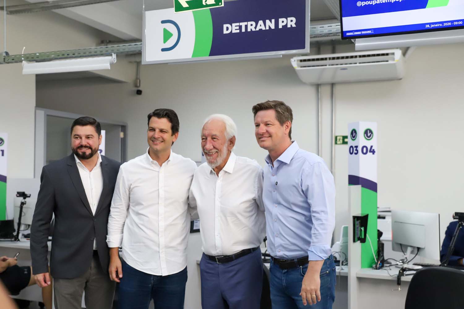 Governo inaugura 3ª unidade do Poupatempo Paraná em Curitiba, a 12ª no Estado