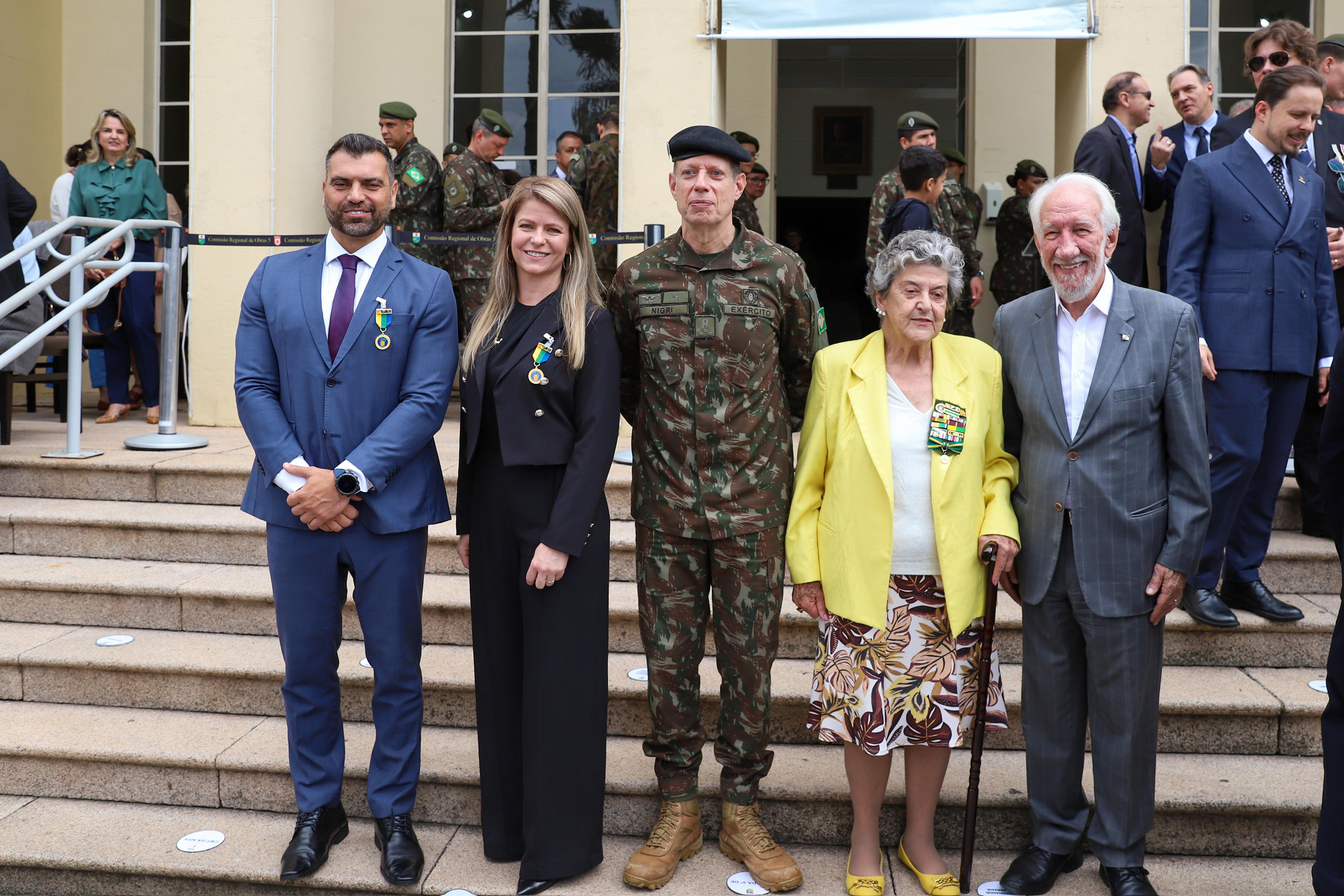 Piana participa de cerimônia em alusão à vitória emblemática da FEB na II Guerra Mundial