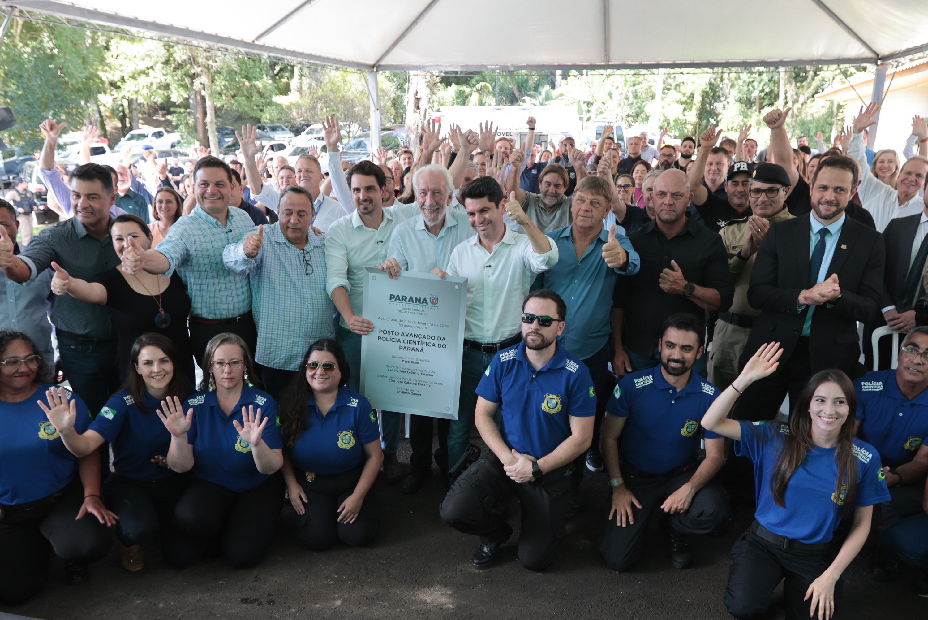 Novo posto da Polícia Científica em Irati beneficia 11 cidades do Centro-Sul