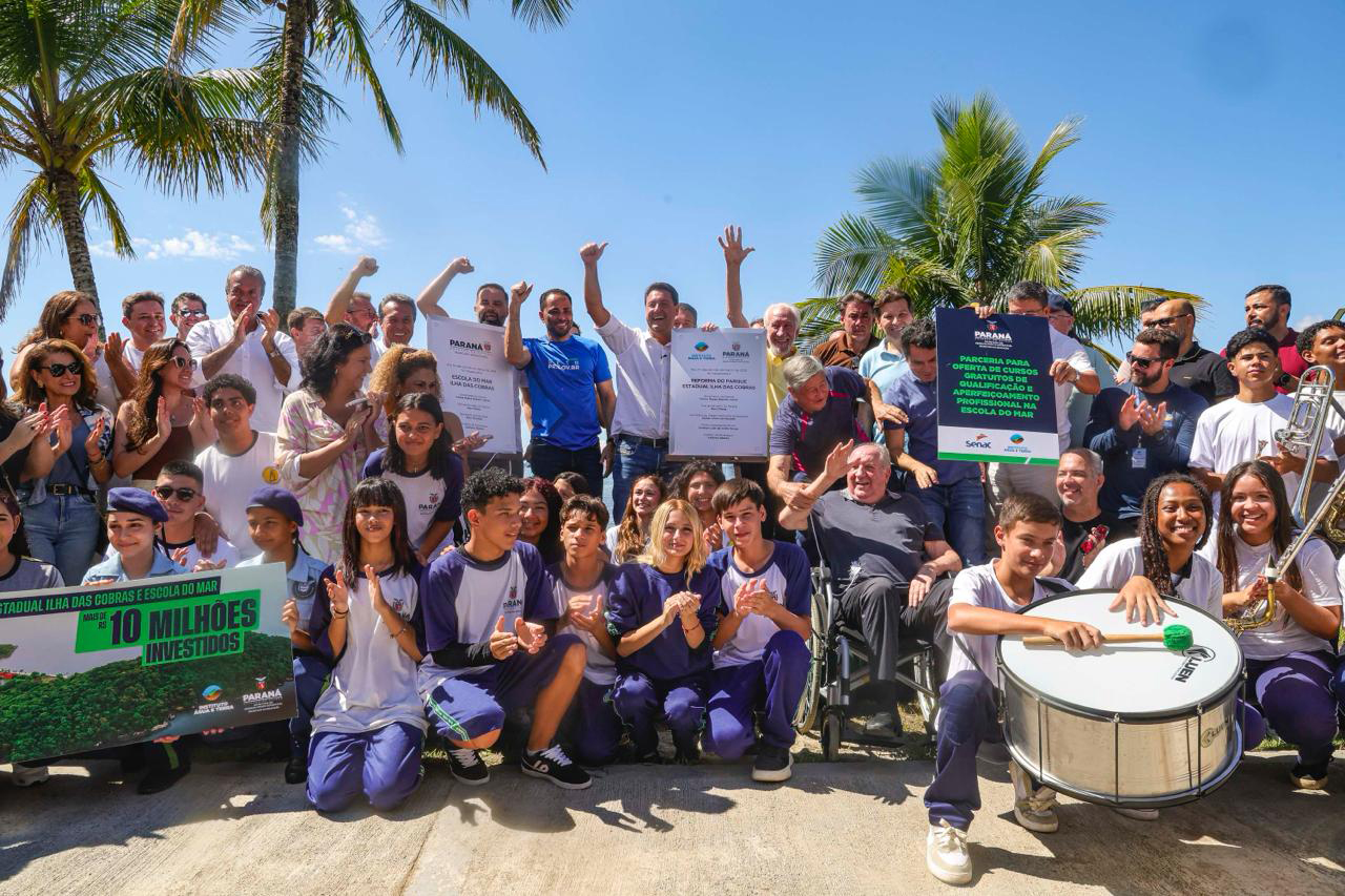 Ilha das Cobras é revitalizada e passa a abrigar a Escola do Mar no Litoral