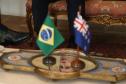 O vice-governador Darci Piana recebe o embaixador da Nova Zelândia, Chris Langley
