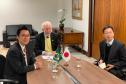 Darci Piana apresenta planos de investimentos ao cônsul do Japão