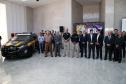 Entrega de viaturas para a PRF