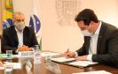 Paraná e Mato Grosso do Sul firmam acordo para ampliar malha ferroviária