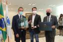 Governador apresenta corredor bioceânico a embaixador da Argentina