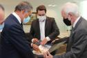 Governador apresenta corredor bioceânico a embaixador da Argentina