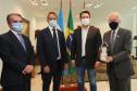 Governador apresenta corredor bioceânico a embaixador da Argentina