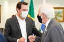 Governador apresenta corredor bioceânico a embaixador da Argentina