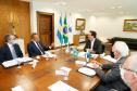 Governador apresenta corredor bioceânico a embaixador da Argentina