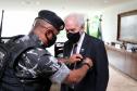Bope entrega medalha a  vice-governador