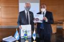Darci Piana recebe governador argentino de Tucumán