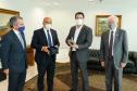 Darci Piana recebe governador argentino de Tucumán