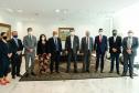 Darci Piana recebe governador argentino de Tucumán