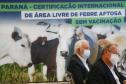 “É o maior anúncio para o agronegócio paranaense em 50 anos”, afirma governador