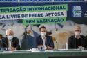 Conquista do status sanitário atende compromisso do Governo com setor produtivo