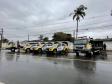Vice-governador entrega seis veículos para operações da PM no Litoral
