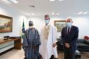 Governador recebe embaixador da Nigéria e apresenta potencial do Paraná