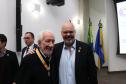 Vice-governador Darci Piana recebe homenagem da Polícia Rodoviária Federal