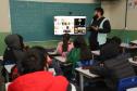 Mais 1,3 mil kits com TV e computador são entregues a escolas estaduais da RMC