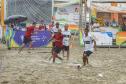 Futebol das Estrelas reúne veteranos paranaenses nas areias de Caiobá 