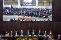 Governador reforça parceria institucional com o TJPR na posse da nova cúpula diretiva