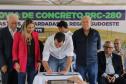 Sonho realizado: governador entrega nova PRC-280, revitalizada com concreto
