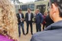 Região Metropolitana de Curitiba recebe 100 ônibus para renovação da frota do transporte coletivo