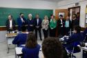 Governo inaugura última escola paralisada pela Operação Quadro Negro, em Campo Largo