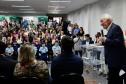 Governo inaugura última escola paralisada pela Operação Quadro Negro, em Campo Largo