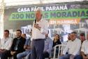 Com apoio do Estado, 200 moradores de Maringá ganham as chaves da casa própria