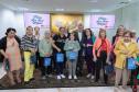 Moradoras de asilo comemoram Dia das Mães com café da tarde no Palácio Iguaçu