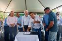 Estado inaugura pavimentação de estrada que liga Paraíso do Norte a Nova Aliança do Ivaí