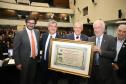 Piana participa da entrega do título de Cidadão Honorário do Paraná a Paulo Pennacchi