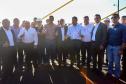 Darci Piana e presidente do Paraguai visitam Ponte da Integração, em Foz do Iguaçu