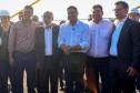 Darci Piana e presidente do Paraguai visitam Ponte da Integração, em Foz do Iguaçu