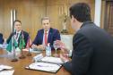 Governador Ratinho Junior apresenta potenciais do Paraná ao cônsul-geral dos EUA