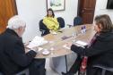 Piana recebe cônsul de Luxemburgo e conhece projeto de peça sobre Augusto Stresser