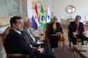 Piana destaca ao embaixador do Paraguai ações do Paraná na infraestrutura e educação