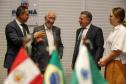Vice-governador Darci Piana apresenta Caminhos do Peabiru ao embaixador do Peru