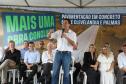Ratinho Junior inaugura segundo trecho da PRC-280, entre Palmas e Clevelândia
