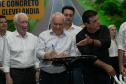 A logística do Sudoeste do Paraná vai ganhar um salto em qualidade nos próximos anos. O governador Carlos Massa Ratinho Junior iniciou nesta sexta-feira (13), por Pato Branco, uma extensa agenda voltada à melhoria da infraestrutura da região. Na cidade, ele assinou a ordem de serviço para dar início às obras de revitalização da PRC-280, agora na ligação até Clevelândia, e também lançou o edital para dar continuidade à construção do Contorno Noroeste de Pato Branco.   ”Estamos falando de investimentos que pa