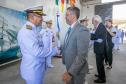 Na troca de comando da Capitania dos Portos, Piana reforça parceria do Estado e Marinha