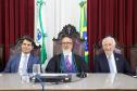 Piana enfatiza trabalho do TCE para a sociedade na posse do novo presidente