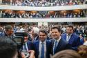 Governador participa da posse do deputado Alexandre Curi como presidente da Alep